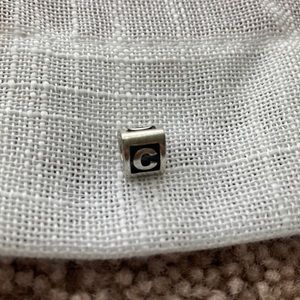 Pandora C Triangular Charm